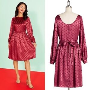 ModCloth Rose Colored Romance Dress New With Tags Size Small